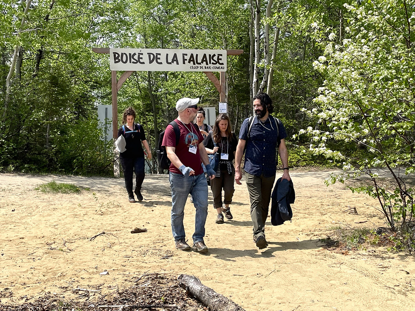 LE COLLECTIF EN BALADE À BAIE-COMEAU!